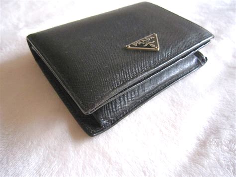 Prada Black Saffiano Bifold Wallet QNAJUU3RKB050 